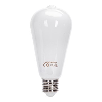 LED izzó ST64 E27/8W/230V 6500K - Aigostar