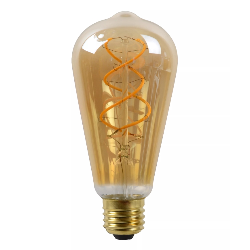 LED Izzó szürkületérzékelővel FILAMENT ST64 E27/4W/230V 2200K - Lucide 49034/04/62