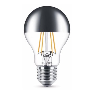 LED Izzó tükörgömbfejjel Philips A60 E27/5,5W/230V 2700K