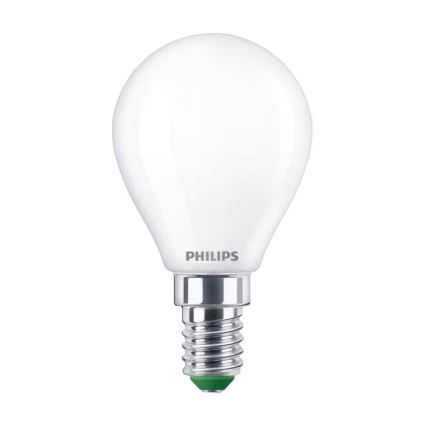 LED izzó ULTRAEFFICIENT Philips P45 E14/1,2W/230V 2700K