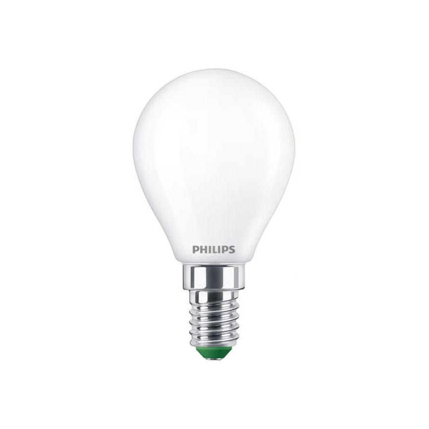LED izzó ULTRAEFFICIENT Philips P45 E14/1,2W/230V 2700K