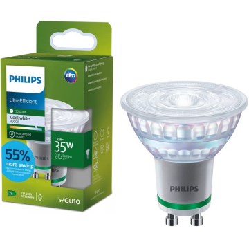 LED-izzó ULTRAEFFICIENT Philips PAR16 GU10/1,2W/230V 4000K