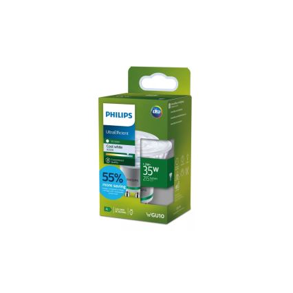 LED-izzó ULTRAEFFICIENT Philips PAR16 GU10/1,2W/230V 4000K