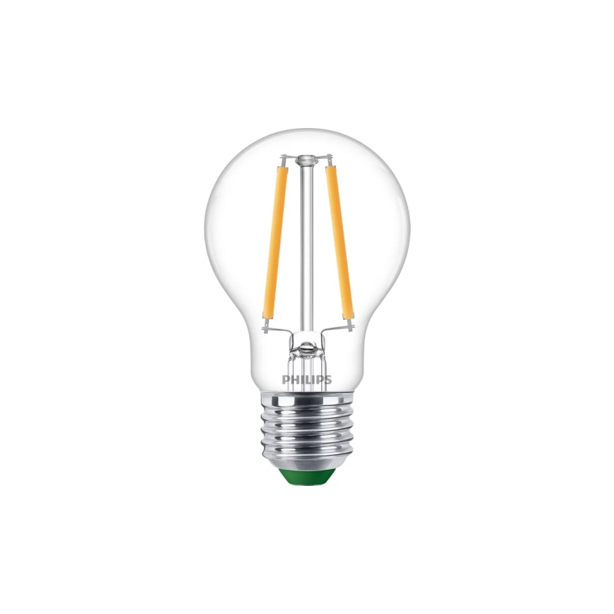 LED-izzó ULTRAEFFICIENT VINTAGE Philips A60 E27, 2,3 W, 230 V, 2700 K