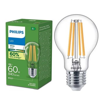 LED izzó ULTRAEFFICIENT VINTAGE Philips A60 E27/4W/230V 3000K