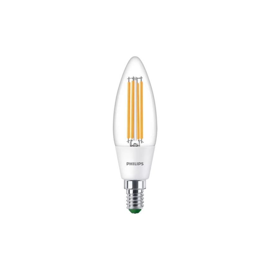 LED izzó ULTRAEFFICIENT VINTAGE Philips B35 E14/2,3W/230V 3000K