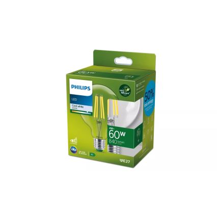 LED izzó ULTRAEFFICIENT VINTAGE Philips G95 E27/4W/230V 4000K