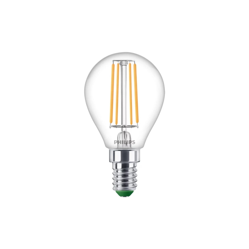 LED izzó ULTRAEFFICIENT VINTAGE Philips P45 E14/3,8W/230V 2700K