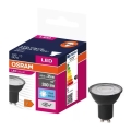 LED Izzó VALUE PAR16 GU10/4,5W/230V 4000K 120° fekete - Osram