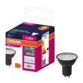 LED Izzó VALUE PAR16 GU10/6,9W/230V 6500K 120° fekete - Osram