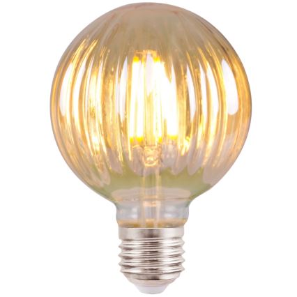 LED izzó VINTAGE AMBER E27/4W/230V G100 2700K