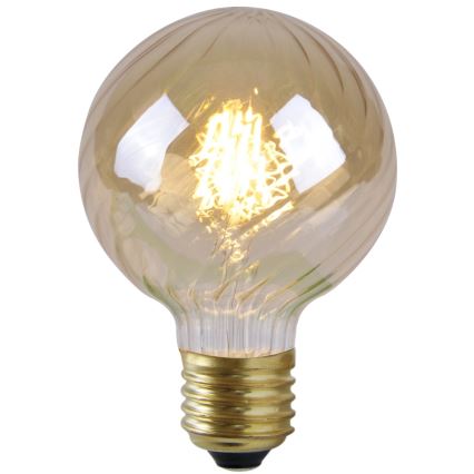 LED izzó VINTAGE AMBER E27/4W/230V G95