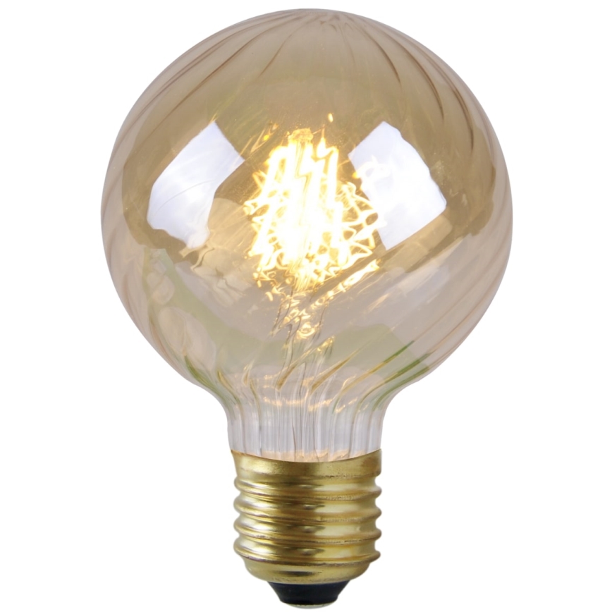 LED izzó VINTAGE AMBER E27/4W/230V G95