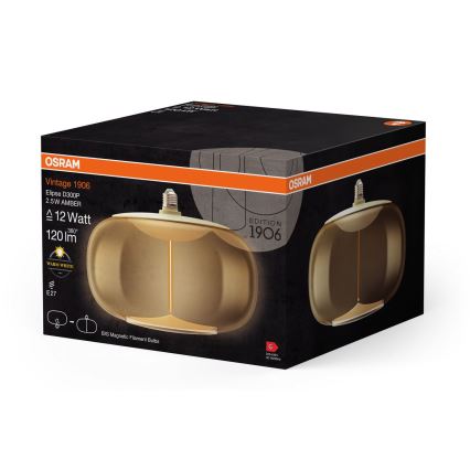 LED Izzó VINTAGE FILAMENT E27/2,5W/230V 2700K - Osram