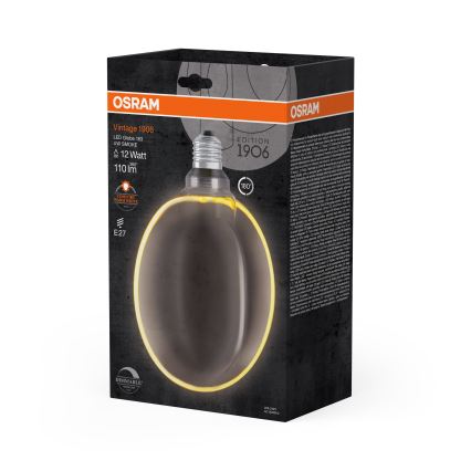 LED dimmelhető izzó VINTAGE FILAMENT E27/4W/230V 1800K - Osram