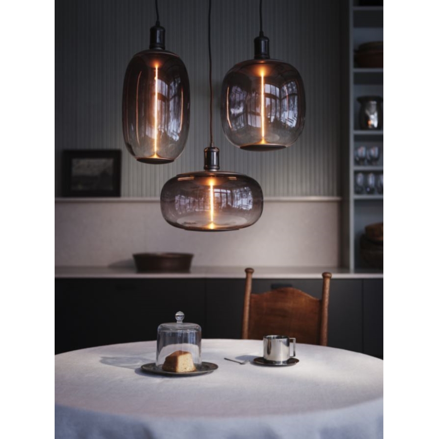 LED Izzó VINTAGE FILAMENT E27/4W/230V 2700K füstszínű - Osram