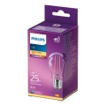 LED izzó VINTAGE Philips A60 E27/2,2W/230V 2700K