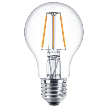 LED Izzó VINTAGE Philips A60 E27/4,3W/230V 2700K