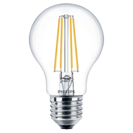 LED Izzó VINTAGE Philips A60 E27/7W/230V 4000K