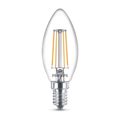 LED Izzó VINTAGE Philips E14/4,3W/230V 2700K