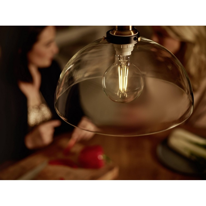 LED Izzó VINTAGE Philips G95 E27/3,1W/230V 1800K