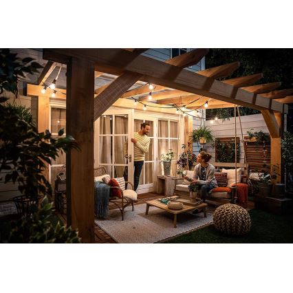 LED Izzó VINTAGE Philips P45 E27/6,5W/230V 4000K