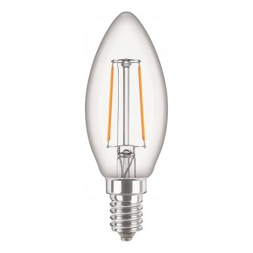 LED izzó VINTAGE Philips Pila E14/2W/230V 2700K