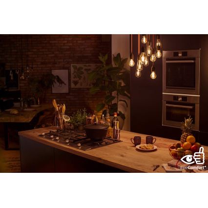 LED Izzó VINTAGE Philips ST64 E27/7W/230V 1800K