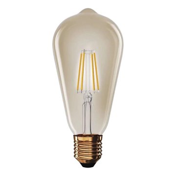 LED Izzó VINTAGE ST64 E27/4,5W/230V 2200K