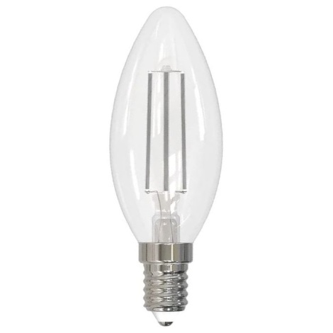 LED Izzó WHITE FILAMENT C35 E14/4,5W/230V 3000K