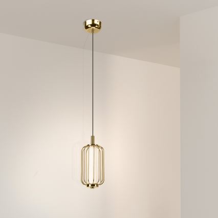 LED kábeles csillár BONNIE, 10W/230V, 3000K, arany