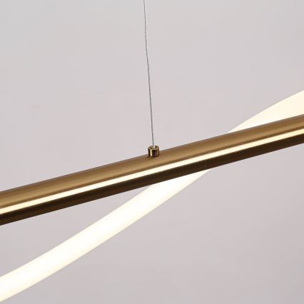 LED kábeles csillár MELECA LED/24W/230V 3000/4000/6000K 100 cm arany
