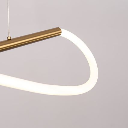 LED kábeles csillár MELECA LED/24W/230V 3000/4000/6000K 100 cm arany