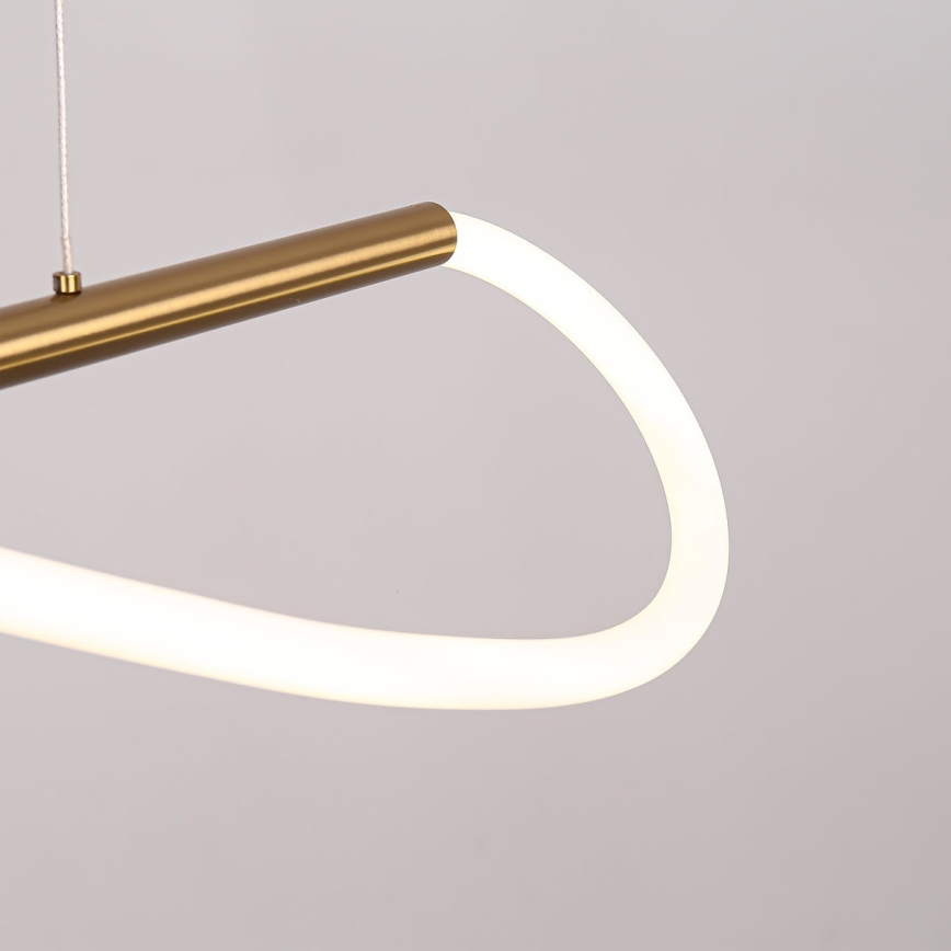 LED kábeles csillár MELECA LED/24W/230V 3000/4000/6000K 100 cm arany