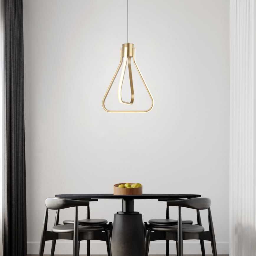 LED kábeles csillár ZING LED/19W/230V aranyszínű