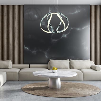 LED kábeles függeszték GLOBE LED/50W/230V