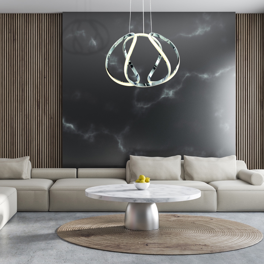 LED kábeles függeszték GLOBE LED/50W/230V