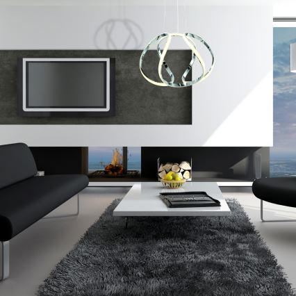 LED kábeles függeszték GLOBE LED/50W/230V