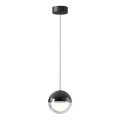 LED kábeles függőlámpa ZIREA LED/7W/230V fekete
