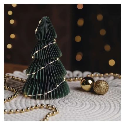 LED karácsonyfa dekoráció 35xLED/2xAA