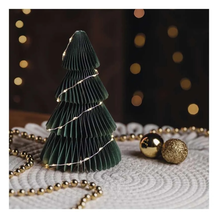 LED karácsonyfa dekoráció 35xLED/2xAA