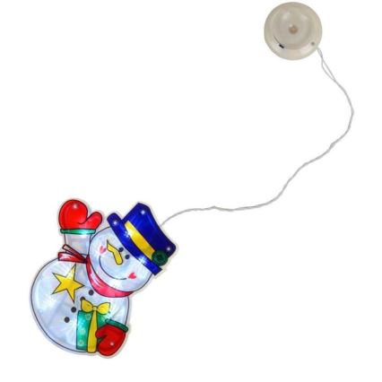 LED karácsonyi ablakdísz 10xLED/3xAAA