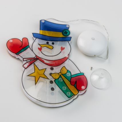 LED karácsonyi ablakdísz 10xLED/3xAAA