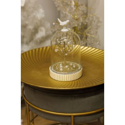 LED karácsonyi dekoráció 12xLED/3xAAA meleg fehér