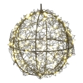 LED karácsonyi dekoráció, 200 LED, 230 V, átm. 20 cm