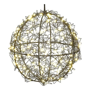 LED karácsonyi dekoráció, 200 LED, 230 V, átm. 20 cm