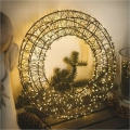 LED karácsonyi dekoráció, 480 LED, 230V, átmérő 38 cm