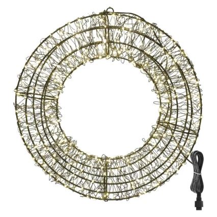 LED karácsonyi dekoráció, 480 LED, 230V, átmérő 38 cm
