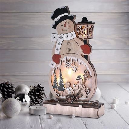 LED Karácsonyi dekoráció 4xLED/2xAA