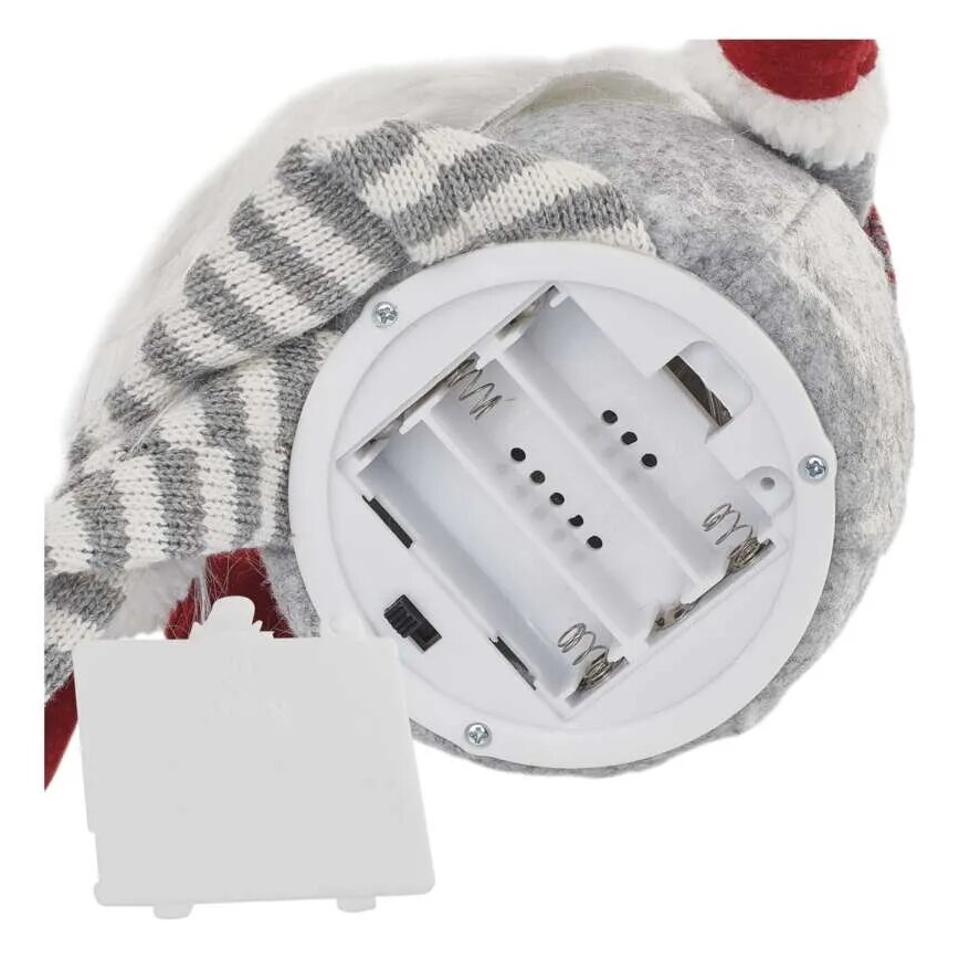 LED Karácsonyi dekoráció 4xLED/3xAA manó